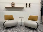 2 Nieuw Leolux Pallone Fauteuils geel groen Design stoel, Huis en Inrichting, Fauteuils, Leolux, ., Nieuw, 75 tot 100 cm