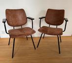 2 prachtige Bodilson Flush stoelen eikenhouten armleuning, Ophalen, Twee, Bruin, Zo goed als nieuw