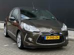 Citroen DS3 1.6 THP Sport Chic CABRIO LEDER/NAVI/6-BAK/CRUIS, Auto's, Citroën, Gebruikt, Zwart, 4 cilinders, Leder