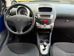 Peugeot 107 1.0-12V 5drs AUTOMAAT | AIRCO | SCHUIFDAK | NAP, Auto's, Peugeot, Stof, Gebruikt, Zwart, 68 pk