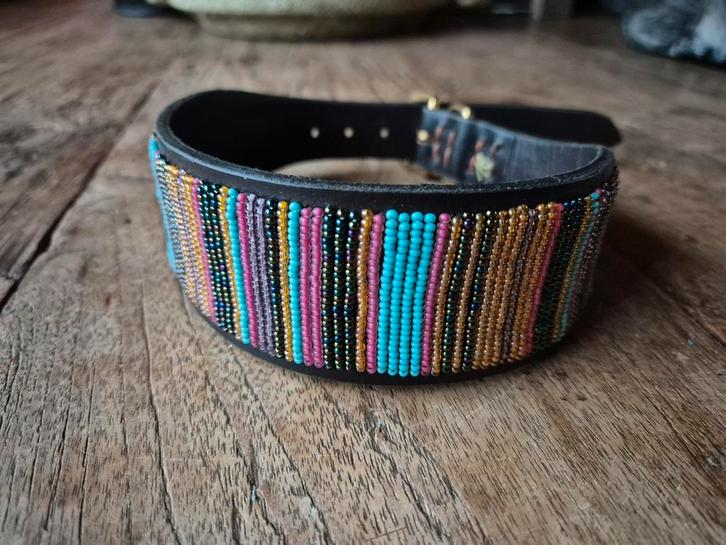 Natachien halsband windhond 16", Dieren en Toebehoren, Hondenhalsbanden en Penningen, Zo goed als nieuw, Ophalen of Verzenden