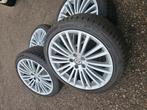vw golf 5 r32 velgen 5x112,18inch,225 40 18,continental, Auto-onderdelen, Ophalen, 18 inch, Gebruikt, Banden en Velgen