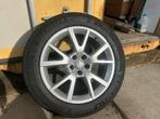 Nette Orginele Audi 18inch velgen met allseason 4.5mm, 18 inch, Banden en Velgen, 225 mm, Winterbanden
