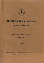 Mercedes Benz 170 Da Db handleiding instructieboek 1953, Auto diversen, Ophalen of Verzenden