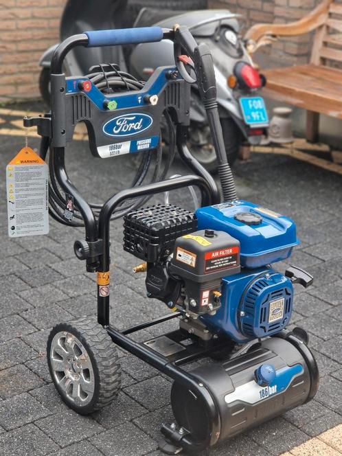 Ford hogedrukreiniger op benzine ,186 bar in NIEUWSTAAT !, Tuin en Terras, Hogedrukreinigers, Zo goed als nieuw, Benzine, Ophalen