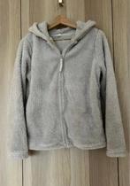 Teddy vest met capuchon in beige, Maat 38/40 (M), Beige, Ophalen of Verzenden, Zo goed als nieuw