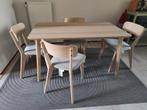 Ikea Eettafel met 4 Stoelen - Complete Set, Ophalen, Rechthoekig, 50 tot 100 cm