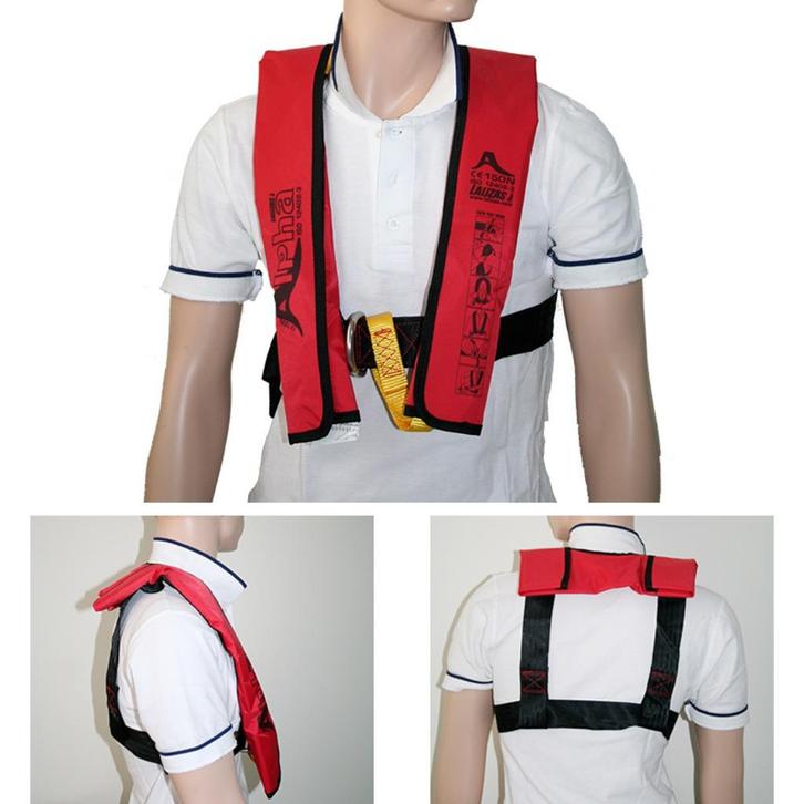 AUTOMATISCH KINDER-REDDINGSVEST LALIZAS ALPHA JUNIOR 150N, Watersport en Boten, Watersportkleding, Nieuw, Reddingsvest of Zwemvest