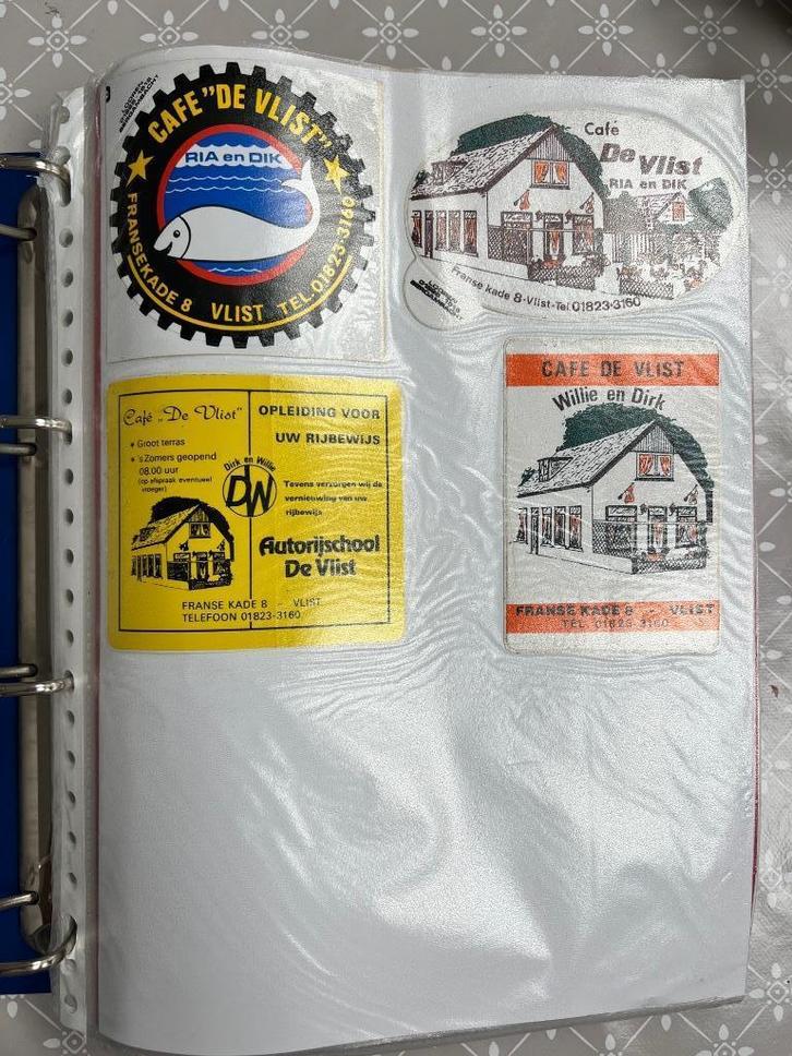 STICKERS CAFE V/W DISCOTHEEK STICKERS, Verzamelen, Stickers, Zo goed als nieuw, Ophalen of Verzenden