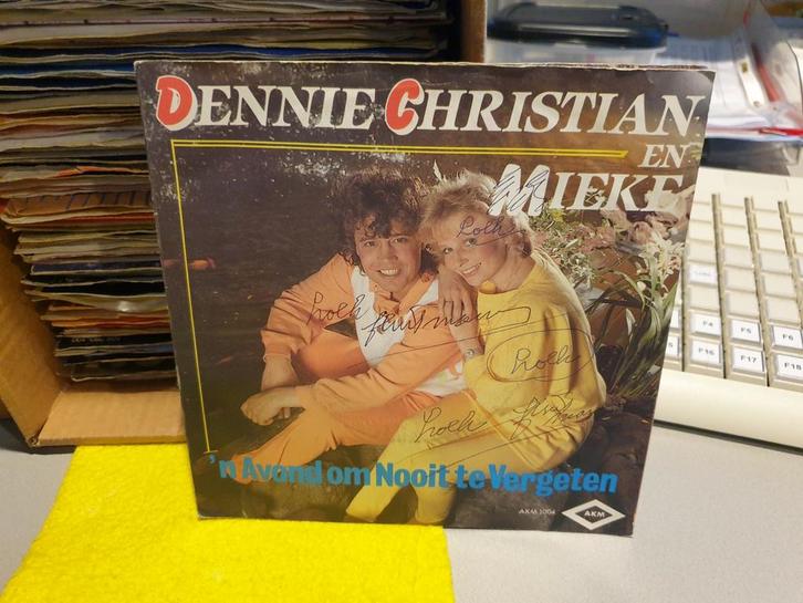 Dennie Christian en Mieke- 'n avond om nooit te vergeten (f2, Cd's en Dvd's, Vinyl Singles, Ophalen of Verzenden