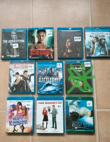 Diverse genres Blu-rays zie foto voor prijs of alles 30 euro beschikbaar voor biedingen