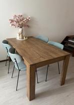 Tafel | Hout | Eettafel | Eetkamer | Modern | Jysk Vedde, Ophalen, Vijf personen of meer, Rechthoekig, 50 tot 100 cm