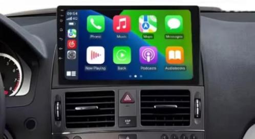Mercedes C-Klasse 2007-2010 Draadloos Carplay 2GB/32GB, Auto diversen, Autoradio's, Nieuw, Ophalen of Verzenden