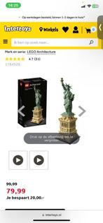 Statue of liberty LEGO set, Ophalen of Verzenden, Zo goed als nieuw