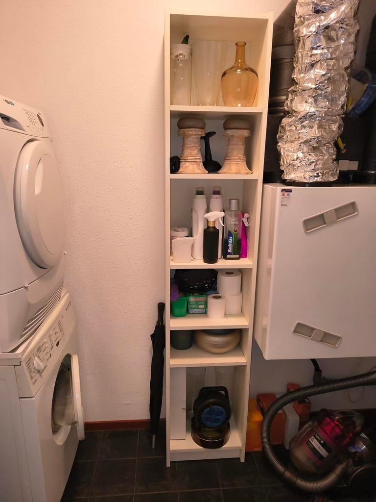 Hoge smalle kast, 2m hoog, Huis en Inrichting, Kasten | Boekenkasten, Ophalen of Verzenden