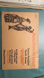 Franzosische Tanze, Muziek en Instrumenten, Ophalen of Verzenden, Les of Cursus