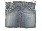 ZGAN Temps des Cerises STRETCH Blauw Jeans Rokje Kort 26 XS, Nieuw, Le Temps des Cerises, Maat 34 (XS) of kleiner, Boven de knie