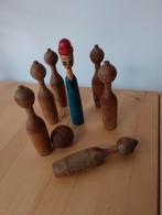 Antiek Kegelspel, Tollen & Jojo - Vintage Speelgoed, Ophalen, Gebruikt, Jongen of Meisje