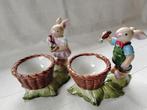 2 Paasbunny,s Eierdopjes Villeroy & Boch, Verzenden, Zo goed als nieuw