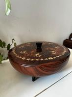 Blikken bewaardoos op pootjes, Ophalen of Verzenden, Gebruikt, Overige