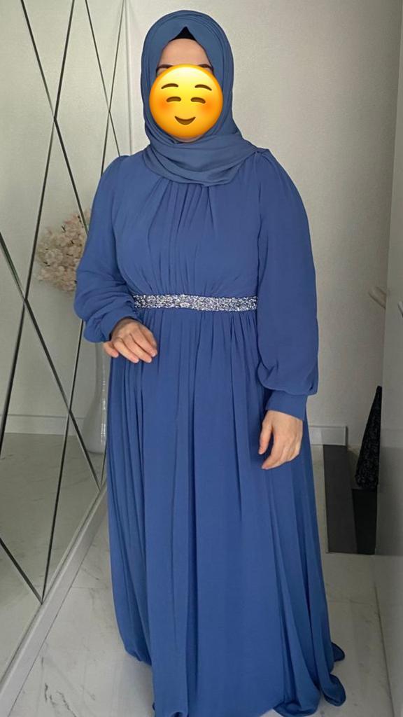 Galajurk – Koningsblauw – Maat 48 – €75, Kleding | Dames, Gelegenheidskleding, Zo goed als nieuw, Galajurk, Maat 46/48 (XL) of groter