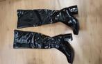 Zwarte Lakoverknees maat 41, Kleding | Dames, Schoenen, Hoge laarzen, Ander, Zwart, Ophalen of Verzenden