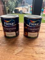 Flexa Creations binnenlak extra mat sandy beach 2 x 750 ml, Doe-het-zelf en Verbouw, Verf, Beits en Lak, Wit, Nieuw, Ophalen of Verzenden