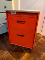 Gispen ladekast ladeblok archiefkast, Huis en Inrichting, Kasten | Ladekasten, Ophalen, Minder dan 50 cm, 1 of 2 laden, Zo goed als nieuw