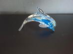 glazen dolfijn van glas, Verzamelen, Beelden en Beeldjes, Ophalen of Verzenden, Zo goed als nieuw, Dier