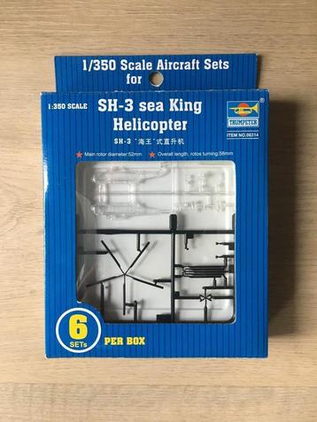 BOUWDOOS TRUMPETER SCHAAL 1:350 SEA KING SH-3  beschikbaar voor biedingen
