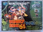 Nintendo 64 donkey kong pack, Met 1 controller, Gebruikt, Ophalen of Verzenden