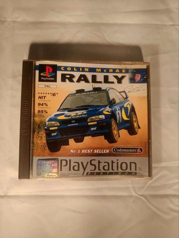 Colin McRae rally playstation 1 compleet  beschikbaar voor biedingen