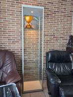 Vitrinekast glas, Huis en Inrichting, Kasten | Vitrinekasten, Ophalen, Minder dan 50 cm, Zo goed als nieuw, Glas