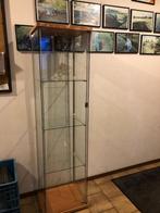 Vitrinekast Safety Glass aluminium, Nieuw, Glas, 25 tot 50 cm, Ophalen