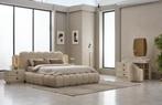 Brighton boxspringset met opbergruimte nergens goedkoper !!!, Ophalen of Verzenden, 180 cm, Metaal, Nieuw