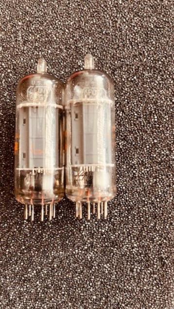 RCA 6cg7/6fq7 side-getter cleartop matched pair beschikbaar voor biedingen