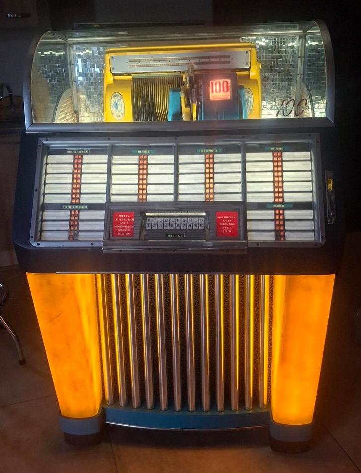 Hele mooie seeburg 100 c., Verzamelen, Automaten | Jukeboxen, Gebruikt, Seeburg, 1950 tot 1960, Ophalen