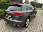 Audi Q5 2.0 TFSI quattro Sport S Line pano, trekhaak, virtua, Auto's, Audi, Automaat, Gebruikt, 4 cilinders, Leder en Stof
