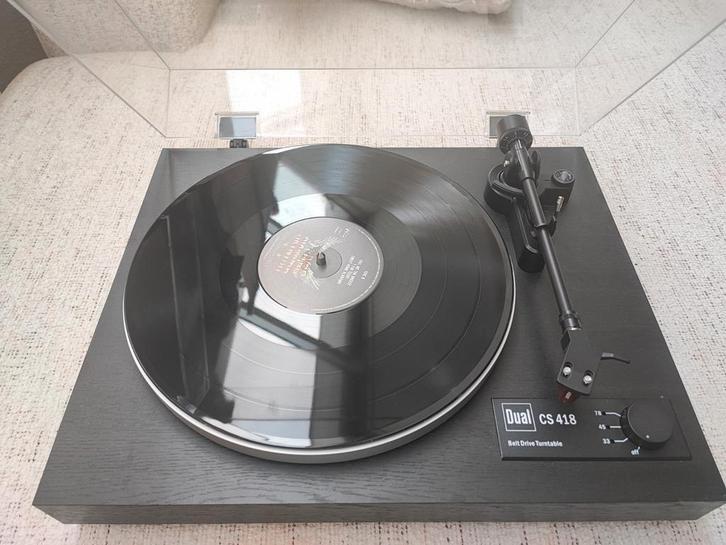 Dual  CS 418 met Ortofon Red, Audio, Tv en Foto, Platenspelers, Zo goed als nieuw, Dual, Ophalen