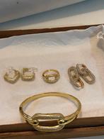 Vintage sieraden, Sieraden, Tassen en Uiterlijk, Kettingen, Verzenden, Zo goed als nieuw, Goud, Overige materialen