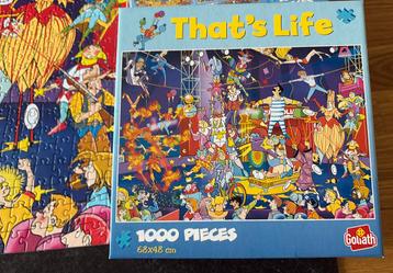 Puzzel Goliath 1000 stukjes beschikbaar voor biedingen