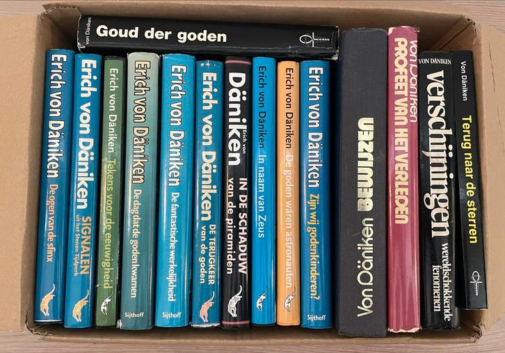 Erich von Däniken Boeken Collectie, Boeken, Overige Boeken, Gelezen, Ophalen of Verzenden