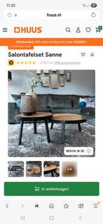 Salontafels, Huis en Inrichting, Tafels | Salontafels, Gebruikt, 50 tot 100 cm, Rond, Minder dan 50 cm