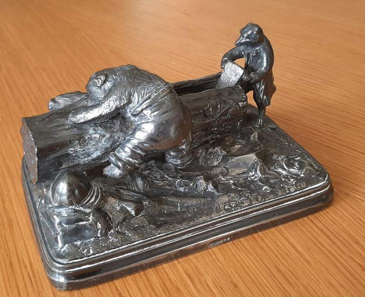 Antiek Beeldje: Van den Vos Reynaerde, Antiek en Kunst, Kunst | Beelden en Houtsnijwerken, Ophalen of Verzenden