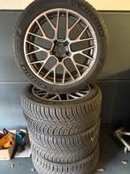 Originele Porsche Spyder velgen met winterbanden, Auto-onderdelen, Banden en Velgen, Ophalen, Gebruikt, 295 mm, Banden en Velgen