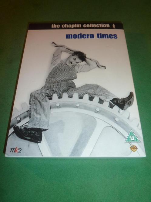Modern times Charlie Chaplin dvd, Cd's en Dvd's, Dvd's | Filmhuis, Zo goed als nieuw, Overige gebieden, Alle leeftijden, Ophalen of Verzenden