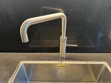Quooker Fusion Square RVS kraan(gebruikt met kalk arm water) beschikbaar voor biedingen
