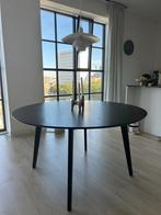 Ronde eettafel zwart (Ø 140 cm), Ophalen, Rond, Scandinavisch, Vijf personen of meer
