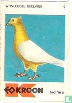 Kroon Lucifermerk - Witvleugel Geelvink, Ophalen of Verzenden, Zo goed als nieuw, Luciferdoosjes of -merken