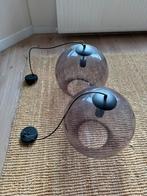 Twee hanglampen (rookglas), Ophalen, Zo goed als nieuw